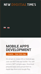 Mobile Screenshot of newdigitaltimes.com